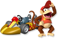 MKWii Diddy Kong
