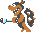 Sprite de Morton en Super Mario Maker 2 (estilo Super Mario Bros.).