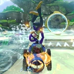 MK8 Screenshot Waluigi Sprungturbo Kart 1