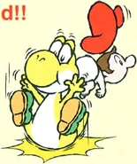 SMW2 Artwork Gelber Yoshi 2.png (79 KB) Super Mario World 2: Yoshi's Island