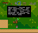 SMW Screenshot Yoshis Eiland 2