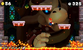 Big Dry Bowser battle