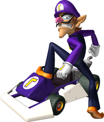 Waluigi dans Mario Kart DS