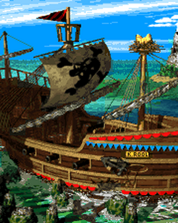 Gangplank Galleon Donkey Kong Country 2 Diddy S Kong Quest Mariowiki Fandom - roblox galleons