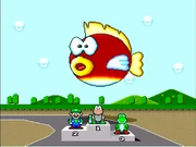 Giant Cheep Cheep SNES