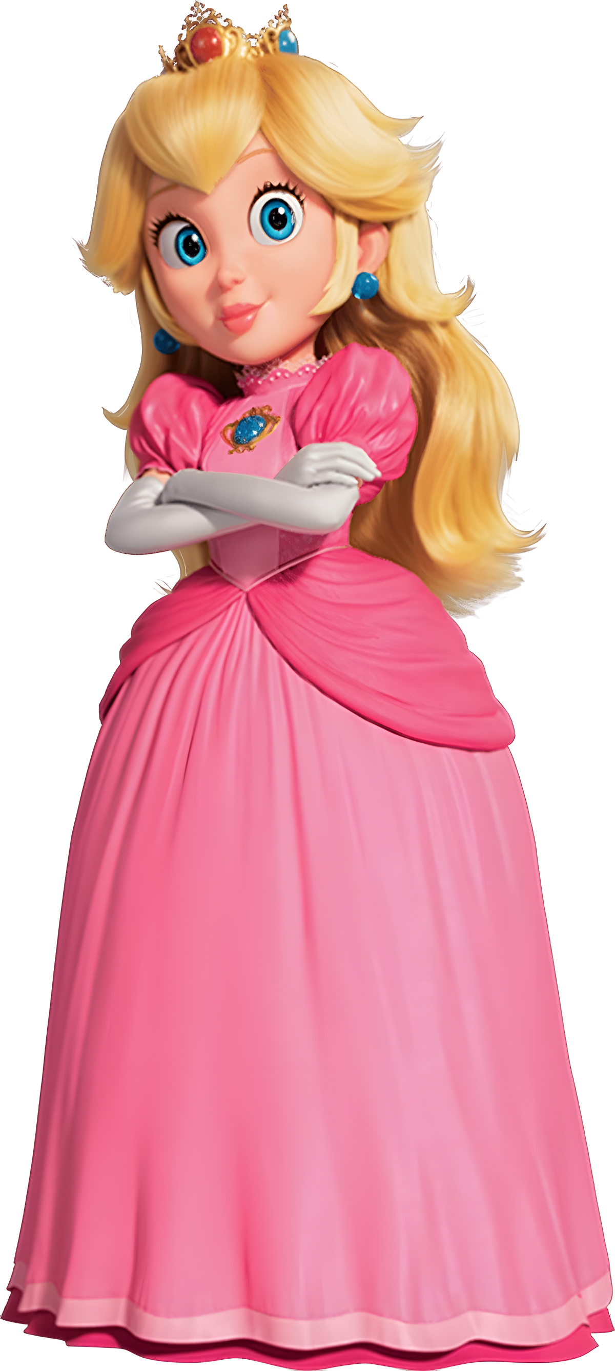 Princess Peach Kicks Bowser! Scene - THE SUPER MARIO BROS. MOVIE (2023) 