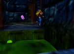 DK64 Screenshot Kamikaze Kastell Tiny Kong Bananen 2
