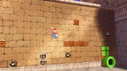 Tostarena Ruins.jpeg (137 KB) Mario in the 8-bit mural of Tostarena Ruins.