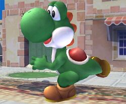 Yoshi Super Smash Bros