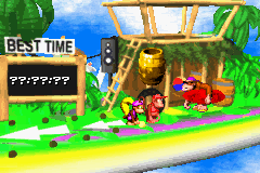 DKC2GBA Screenshot Funkys Flüge II