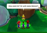 M&L5 Screenshot Yoshi der Flinke