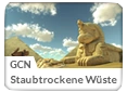 Staubtrockene Wüste