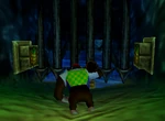 DK64 Screenshot Aqua Alptraum Chunky Kong Goldene Banane 2
