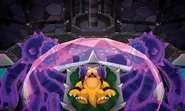 Bowser schläft auf Kissen-Antasma
