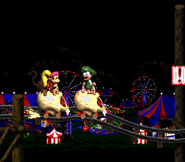 DKC2 Screenshot Alptraumfahrt.png (10 KB) Donkey Kong Country 2: Diddy's Kong Quest