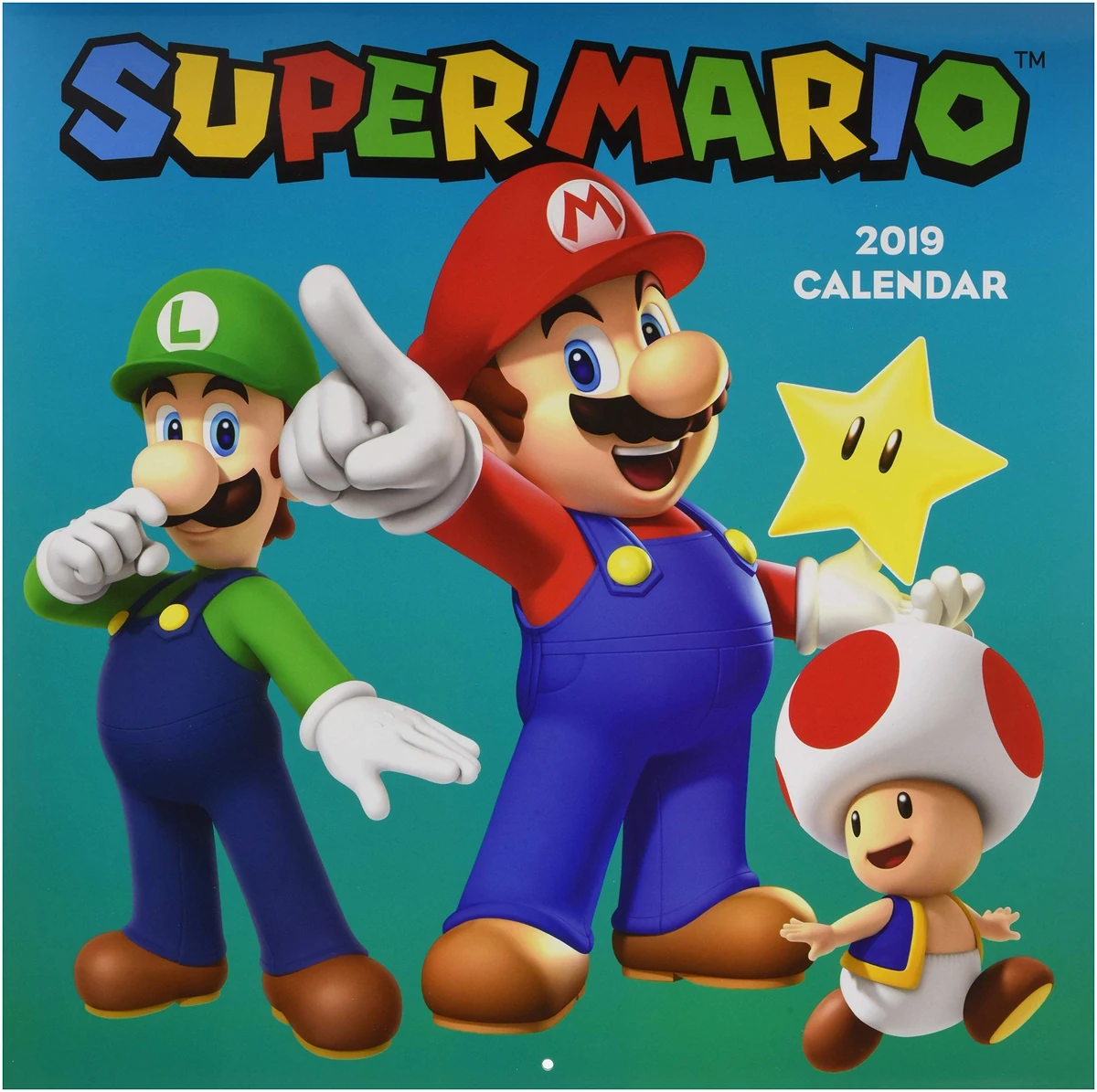 Super Mario 2019 Wall Calendar | Mario Wiki | Fandom