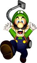 Luigi effrayé