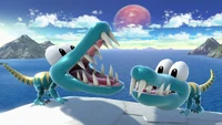 Two Klaptraps in Super Smash Bros