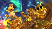 Gold-Koopa (Freerunning) in Mario Kart Tour