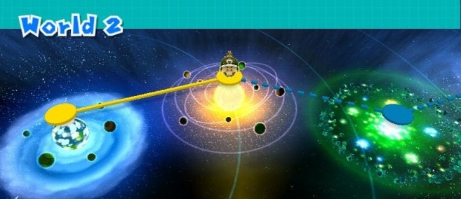 mario galaxy 2 lista de estrellas