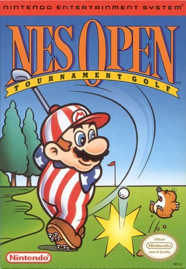 NES Open Tournament Golf cover