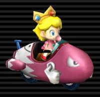 Bébé Peach Bill Bécane