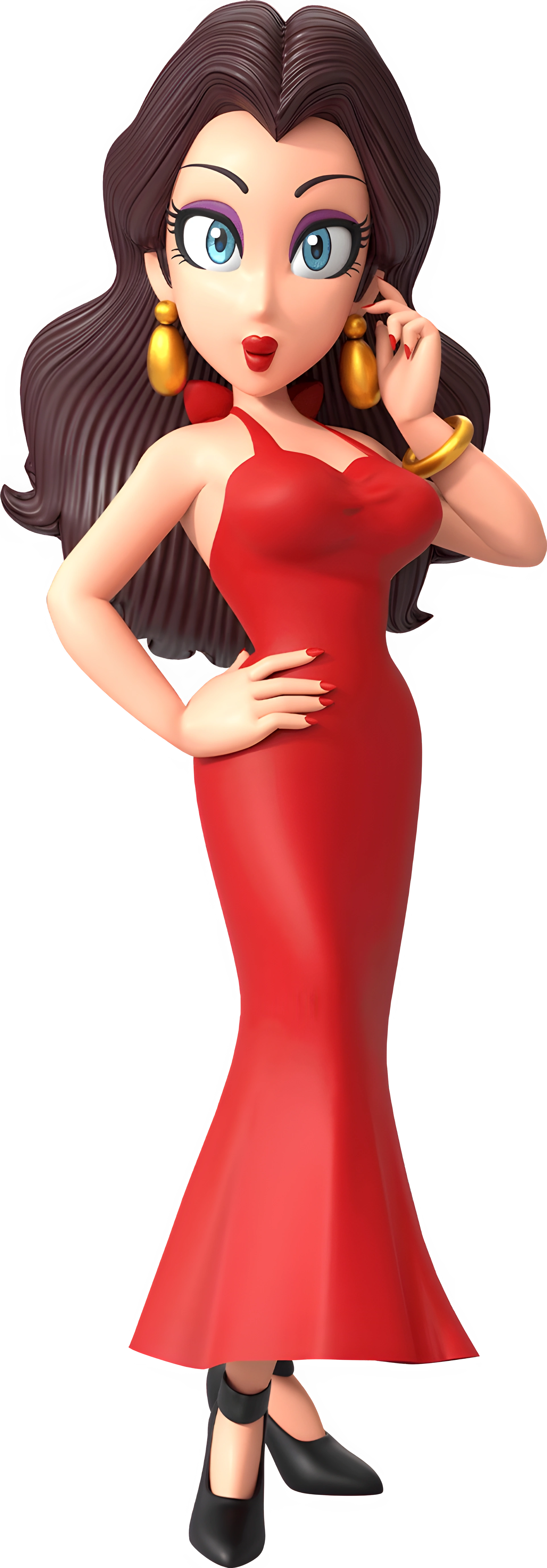 Pauline | Mario Wiki | Fandom, image size:1924x5512