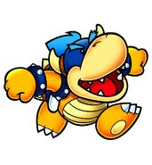 Blauer Mini-Bowser