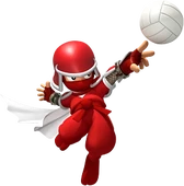 Ninja en Mario Sports