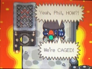 A Lava Lake as seen in the Chamber.