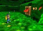 DK64 Screenshot Wunder Wald Tiny Kong Bananen 12
