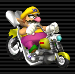 Wario Bike MKWii