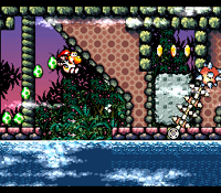 SMW2 Screenshot Börk Börks Festung