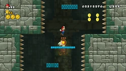 NSMBW Screenshot Welt 5-Turm