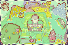 Carte du Royaume de Végésia.