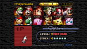 SSB Character Select