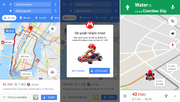 Google Maps Mario screenshot