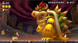 NSMBU Screenshot Riesen-Bowser