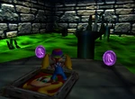DK64 Screenshot Kamikaze Kastell Tiny Kongs Bananenmünzen 3