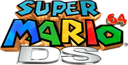 The logo for Super Mario 64 DS