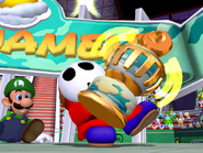 Shy Guy en Mario Power Tennis