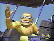 Funky Kong from the Donkey Kong Country animated series