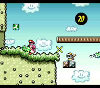 SMW2 Screenshot Super Baby Home Run