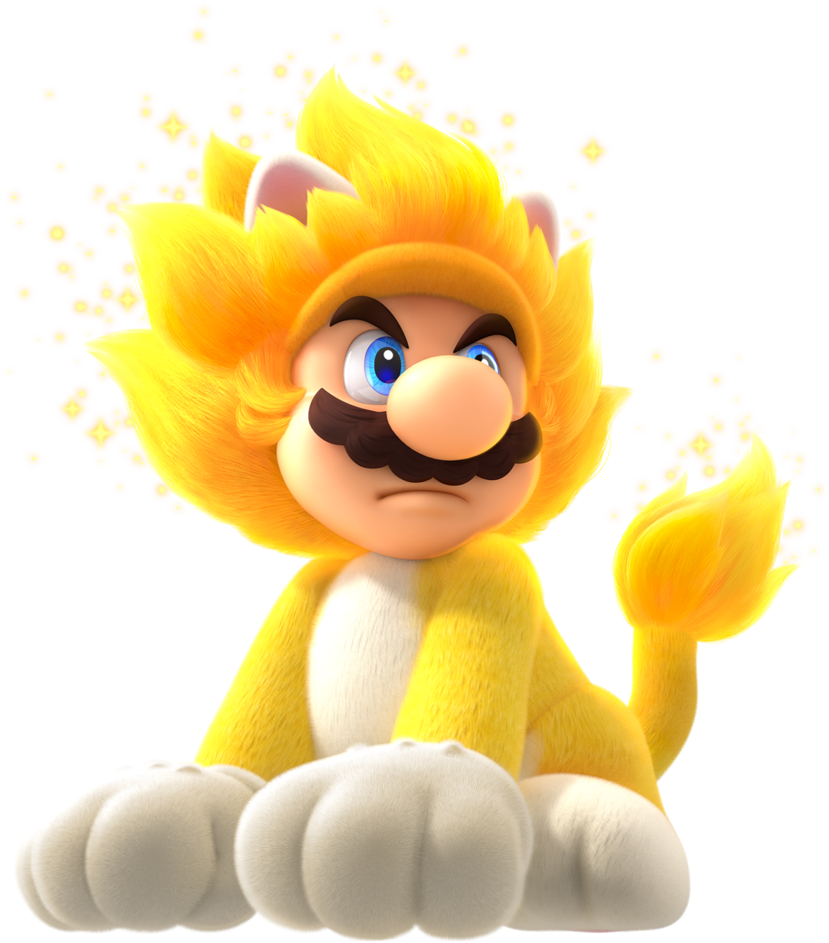 Cat Mario - Super Mario Brothers - Fan Art - 3D model by