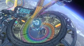 Für die Strecke aus Mario Kart 8, siehe Regenbogen-Boulevard (Wii U)