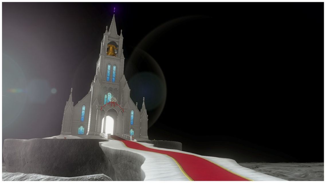 Sand Kingdom high platform Moon 76 - Super Mario Odyssey Moon On The  Eastern Pillar 