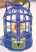 A cage, as it appears in Bowser's Fury