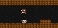 Pinchón girando dentro de su caparazón en Super Mario Bros. 3