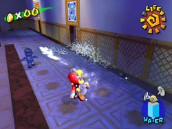 SMS Screenshot Mario Morgana checkt ein