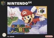 The European boxart for Super Mario 64